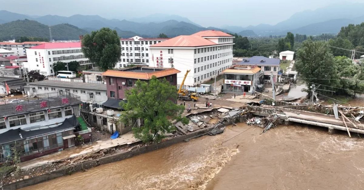 Alerta en China: 30 muertos en Beijing a causa de inundaciones y fuertes lluvias