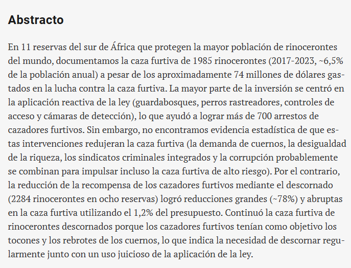 Publicacin en la revista Science.