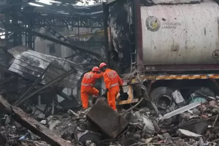 Planta qumica explota en India y deja ms de 30 muertos.