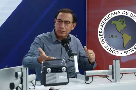 Martn Vizcarra present medida cautelar ante la Corte IDH.