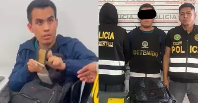Universitario fue detenido en Trujillo tras extorsionar a su profesor.