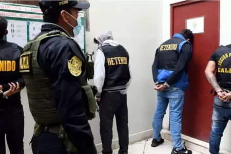 Nueve policas fueron detenidos y podran perder la libertad por 35 aos