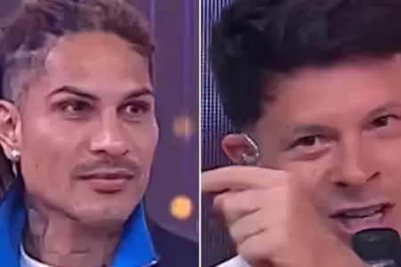 Paolo Guerrero 'parcha' a Mario Hart