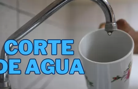 Corte de agua anunciado para este jueves 3 de julio.