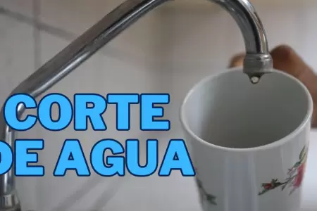 Corte de agua anunciado para este jueves 3 de julio.