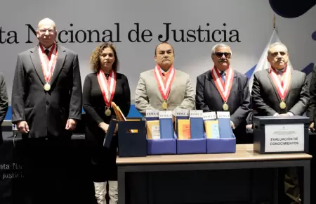 JNJ reconoce en el cargo a Delia Espinoza.