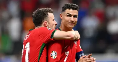 CR7 se despide de Diogo Jota