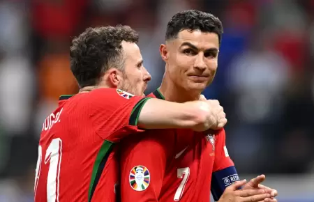 CR7 se despide de Diogo Jota