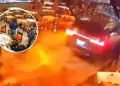 Sujeto presuntamente ebrio estrella auto contra restaurante en La Molina y embiste a comensales
