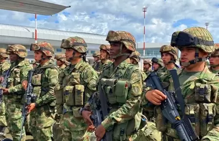 Personal militar armado ingresar al Per desde el 21 de julio.