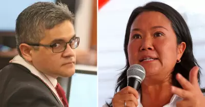 José Domingo Pérez aclara nulidad del auto de enjuiciamiento de Keiko Fujimori.