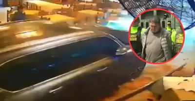 Conductor que embistió a comensales en restaurante estaba inhabilitado para port