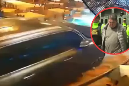Conductor que embisti a comensales en restaurante estaba inhabilitado para port