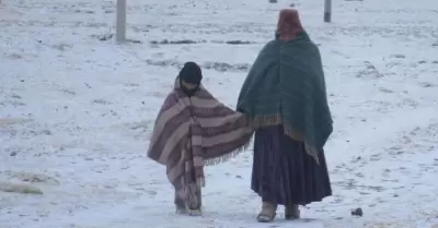 Altiplano de Puno registraría temperaturas de hasta 8 grados bajo cero.