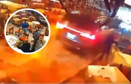 Fiscalía abre investigación al empresario peruano que estrelló auto contra resta