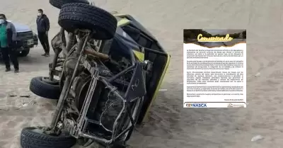 Municipalidad de Nasca suspende operación de tubulares en dunas de Usaka.