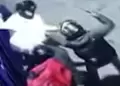 Chorrillos: Indignante! Joven es golpeada y arrastrada por falsos repartidores para robarle sus pertenencias