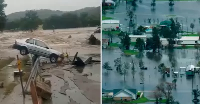 Inundaciones en Texas.