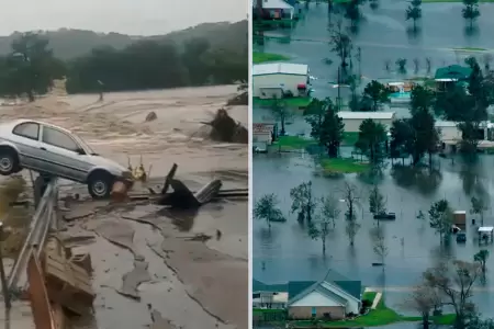 Inundaciones en Texas.