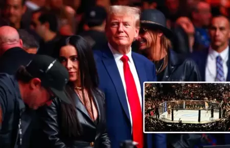 Trump quiere organizar combate UFC en la Casa Blanca