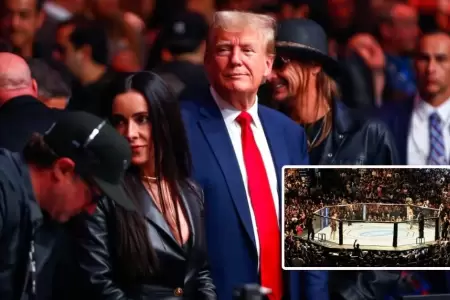 Trump quiere organizar combate UFC en la Casa Blanca