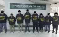 Banda suplantaba huellas para licencias de conducir: PNP captur a 8 presuntos integrantes