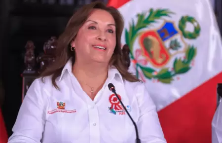 Dina Boluarte sobre aumento del sueldo presidencial.