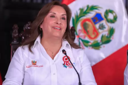 Dina Boluarte sobre aumento del sueldo presidencial.
