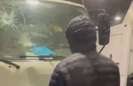 ATU denuncia penalmente a los agresores del operario de una gra.