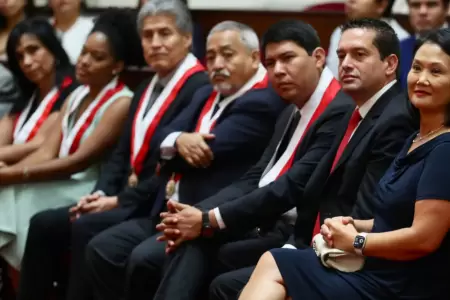 Fuerza Popular rechaza acusacin del fiscal Jos Domingo Prez.