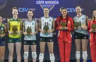 Copa Amrica de Vley: Kiara Montes y Diana de la Pea son incluidas en el equipo ideal del torneo