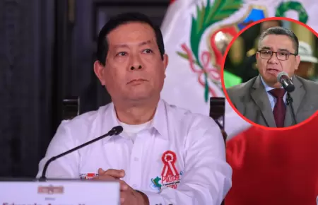 Niegan que Santivez tenga un cargo superior al premier Arana.