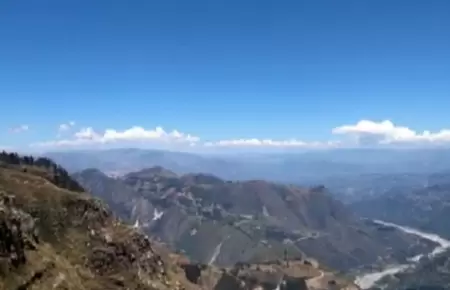 Temperatura diurna incrementará en la sierra.