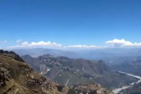 Temperatura diurna incrementar en la sierra.