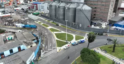 Liberan último tramo de la avenida Guardia Chalaca.