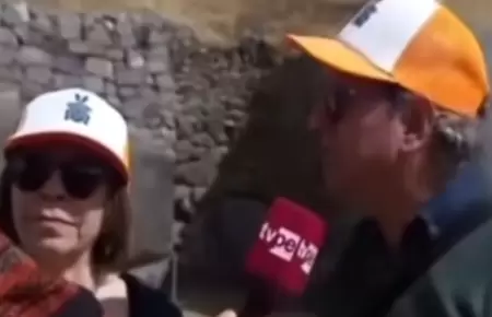 Turista chileno rompe en llanto al pisar Machu Picchu