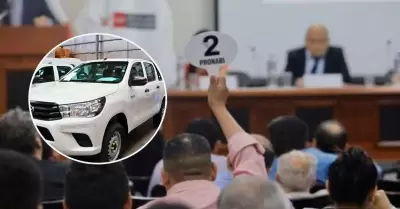 Pronabi subastará vehículos.