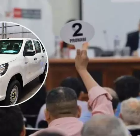 Pronabi subasta 24 veh�culos.