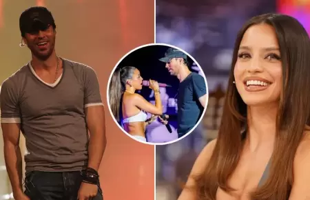 Emilia Mernes y el incmodo momento que vivi con Enrique Iglesias