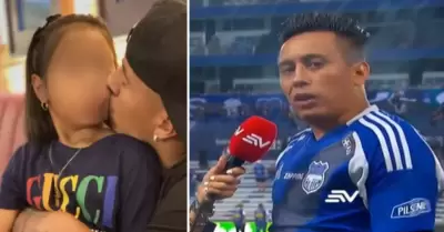 Christian Cueva envío emotivo mensaje a su hija mayor.