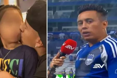 Christian Cueva envo emotivo mensaje a su hija mayor.