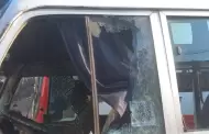 Terror en SJL: Tres buses de la lnea "49" fueron atacados a balazos por extorsionadores