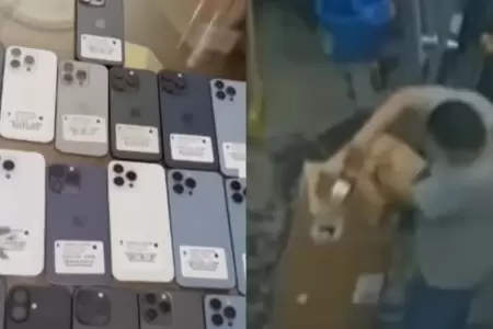 Trabajador rob 437 iPhones sin ser descubierto.