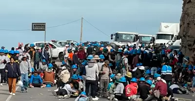 Dictan detención preliminar contra ocho detenidos por protestas en Arequipa.