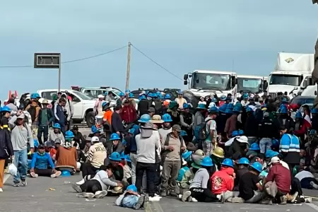 Dictan detencin preliminar contra ocho detenidos por protestas en Arequipa.