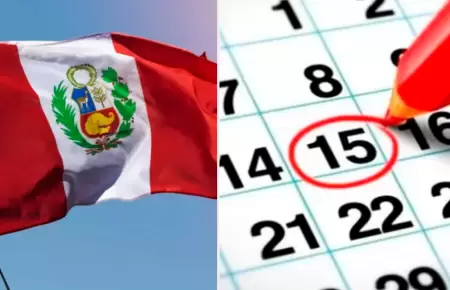 Confirman da no laborable este 15 de julio.