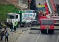 Camin recolector de basura volcado en Va de Evitamiento causa gran congestin: Esto se sabe