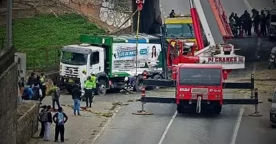 Camión recolector de basura