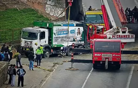 Camión recolector de basura