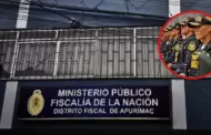 Fiscala: Formalizan investigacin contra exjefes policiales por presunta tortura agravada en Apurmac